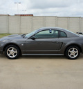 ford mustang 2004 dk  gray coupe gasoline 6 cylinders rear wheel drive automatic with overdrive 76108