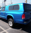 dodge dakota 2000 blue sport plus gasoline v8 4 wheel drive automatic with overdrive 32401