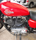 harley davidson xl 1200l sportster 2007 red 2 cylinders 5 speed 45342