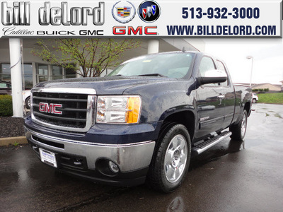 gmc sierra 1500 2010 dk  blue sle flex fuel 8 cylinders 4 wheel drive automatic 45036