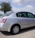 nissan sentra 2011 silver sedan gasoline 4 cylinders front wheel drive automatic with overdrive 76018