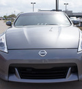 nissan 370z 2011 silver coupe gasoline 6 cylinders rear wheel drive 6 speed manual 76018