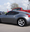 nissan 370z 2011 silver coupe gasoline 6 cylinders rear wheel drive 6 speed manual 76018