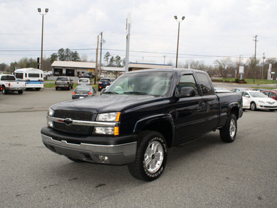 chevrolet silverado 1500 2005 dk  blue gasoline 8 cylinders 4 wheel drive automatic 27215