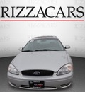 ford taurus 2004 silver sedan sel gasoline v6 24v front wheel drive automatic with overdrive 60546