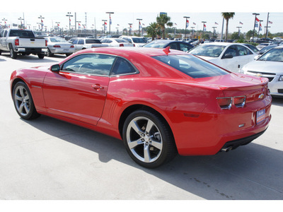 chevrolet camaro 2012 red coupe lt gasoline 6 cylinders rear wheel drive 6 spd auto conv and conni 77090