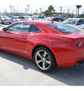 chevrolet camaro 2012 red coupe lt gasoline 6 cylinders rear wheel drive 6 spd auto conv and conni 77090