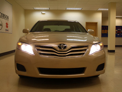toyota camry 2011 tan sedan le gasoline 4 cylinders front wheel drive automatic 27707