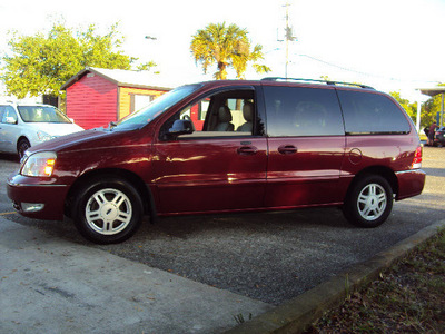 ford freestar 2004 red van gasoline 6 cylinders front wheel drive automatic 32901