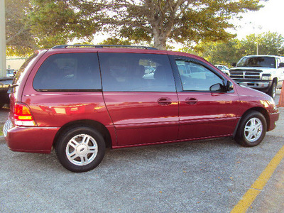 ford freestar 2004 red van gasoline 6 cylinders front wheel drive automatic 32901