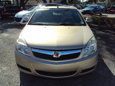 saturn aura 2007 beige sedan xe gasoline 6 cylinders front wheel drive automatic 32901