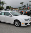 ford fusion 2011 white sedan sel gasoline 4 cylinders front wheel drive automatic 91010