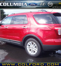 ford explorer 2011 red suv xlt gasoline 6 cylinders 2 wheel drive automatic 98632