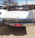 cadillac series 62 convertible 1959 bright white v8 automatic 80301