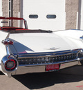 cadillac series 62 convertible 1959 bright white v8 automatic 80301