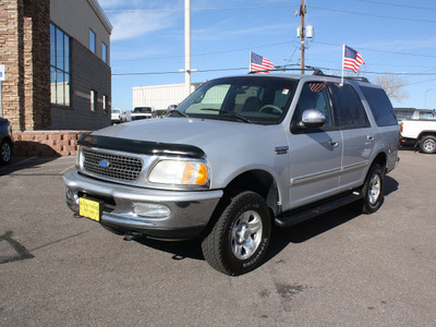 ford expedition 1997 silver suv xlt gasoline v8 4 wheel drive automatic with overdrive 80229