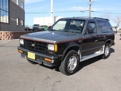 chevrolet s 10 blazer 1990 black gasoline v6 4 wheel drive automatic 80229