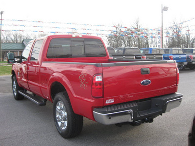 ford f 250 super duty 2012 red lariat biodiesel 8 cylinders 4 wheel drive 6 speed automatic 62863