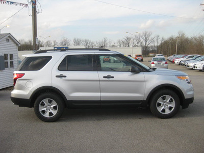 ford explorer 2013 silver suv flex fuel 6 cylinders 2 wheel drive 6 speed automatic 62863