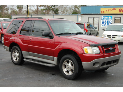 ford explorer sport 2003 red suv xlt gasoline 6 cylinders sohc rear wheel drive automatic with overdrive 77037