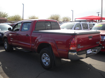 toyota tacoma 2008 red prerunner long bed gasoline 6 cylinders 2 wheel drive automatic 79925