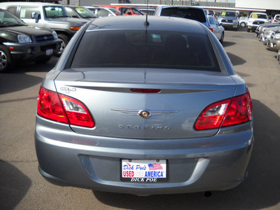 chrysler sebring 2010 blue sedan touring gasoline 4 cylinders front wheel drive automatic 79925