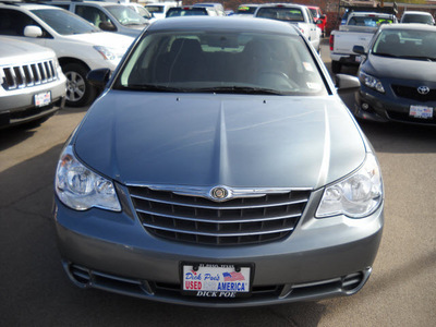 chrysler sebring 2010 blue sedan touring gasoline 4 cylinders front wheel drive automatic 79925