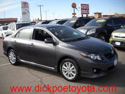 toyota corolla 2010 gray sedan gasoline 4 cylinders front wheel drive automatic 79925