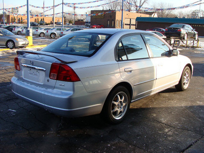 honda civic 2001 silver sedan ex gasoline 4 cylinders front wheel drive automatic 60411