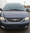 chrysler town and country 2001 blue van limited gasoline 6 cylinders front wheel drive automatic 60411
