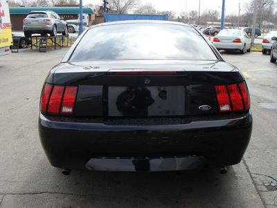 ford mustang 2004 black coupe base gasoline 6 cylinders rear wheel drive 5 speed with overdrive 60411