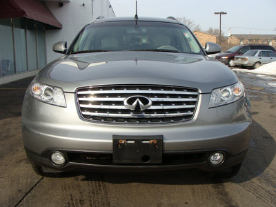 infiniti fx35 2004 gray suv base gasoline 6 cylinders all whee drive automatic 60411