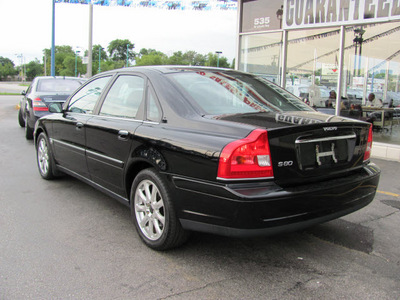 volvo s80 2004 black sedan 2 5t gasoline 5 cylinders front wheel drive automatic 60411