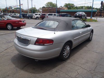 chrysler sebring 2001 silver lxi gasoline 6 cylinders front wheel drive automatic 60411
