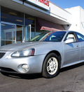 pontiac grand prix 2004 silver sedan gt gasoline 6 cylinders front wheel drive automatic 60411