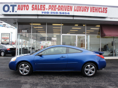 pontiac g6 2006 blue coupe gt gasoline 6 cylinders front wheel drive automatic 60411