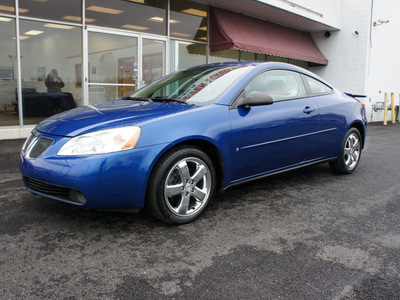 pontiac g6 2006 blue coupe gt gasoline 6 cylinders front wheel drive automatic 60411