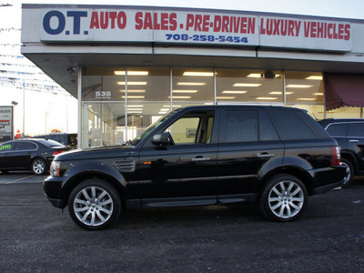 land rover range rover sport 2007 black suv supercharged gasoline 8 cylinders 4 wheel drive automatic 60411