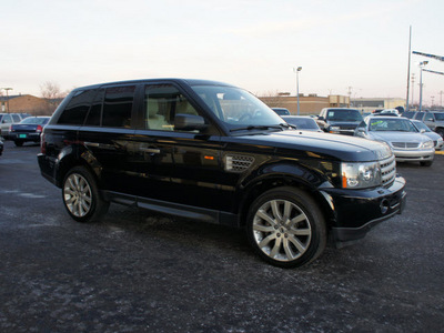 land rover range rover sport 2007 black suv supercharged gasoline 8 cylinders 4 wheel drive automatic 60411