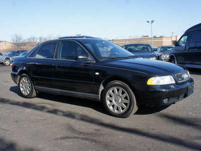 audi a4 2001 black sedan 2 8 quattro gasoline 6 cylinders all whee drive automatic 60411