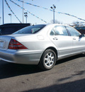 mercedes benz s class 2000 silver sedan s430 gasoline 8 cylinders rear wheel drive automatic 60411