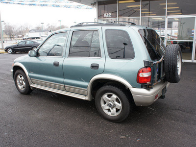 kia sportage 2000 dk  green suv ex gasoline 4 cylinders dohc 4 wheel drive automatic 60411