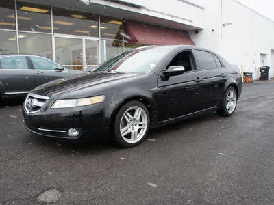 acura tl 2008 black sedan w navi gasoline 6 cylinders front wheel drive automatic 60411