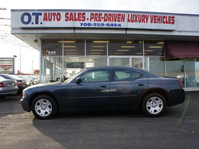 dodge charger 2007 gray sedan gasoline 6 cylinders rear wheel drive automatic 60411