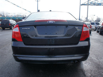 ford fusion 2010 black sedan se gasoline 4 cylinders front wheel drive automatic 60411