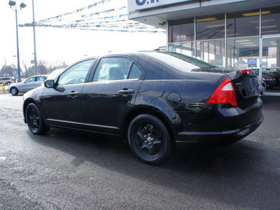 ford fusion 2010 black sedan se gasoline 4 cylinders front wheel drive automatic 60411