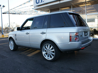 land rover range rover 2003 silver suv hse gasoline 8 cylinders all whee drive automatic 60411