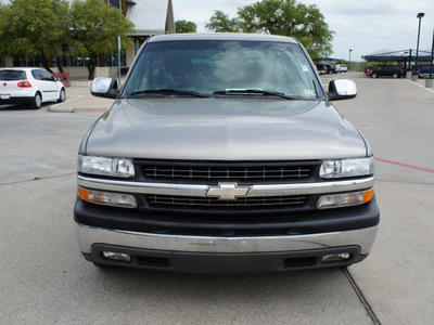 chevrolet silverado 1500 2001 pewter pickup truck ls gasoline 8 cylinders rear wheel drive automatic 76087