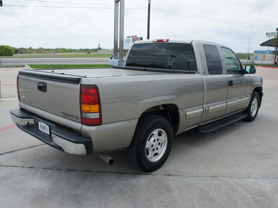 chevrolet silverado 1500 2001 pewter pickup truck ls gasoline 8 cylinders rear wheel drive automatic 76087