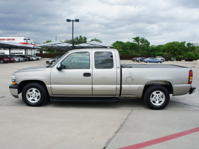 chevrolet silverado 1500 2001 pewter pickup truck ls gasoline 8 cylinders rear wheel drive automatic 76087